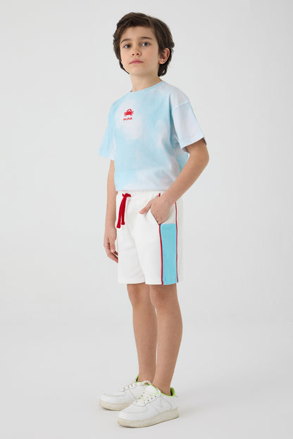 Boy White Shorts
