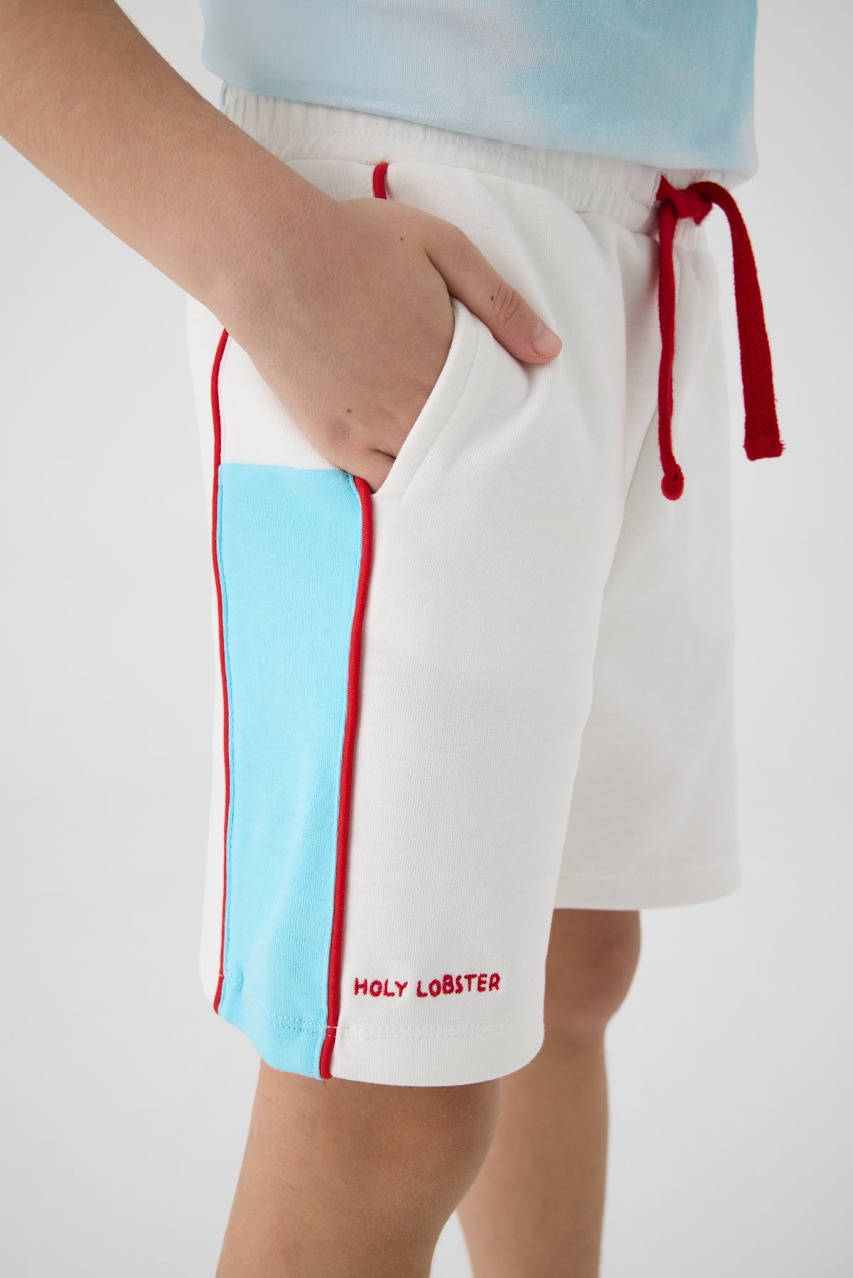 Boy White Shorts