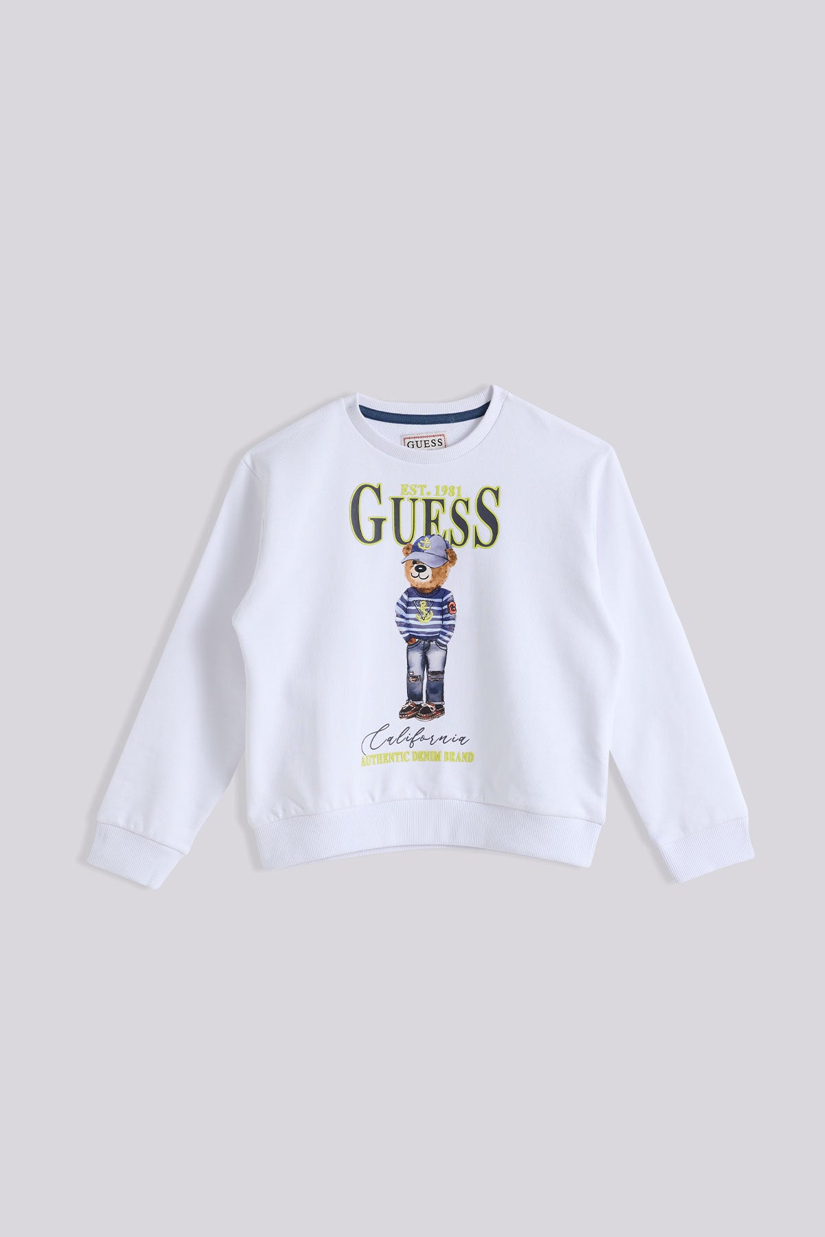 Boy White Sweatshirt