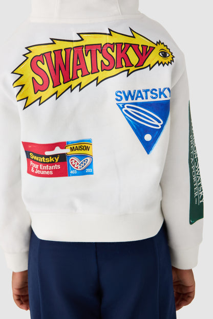 Boy White Sweatshirt