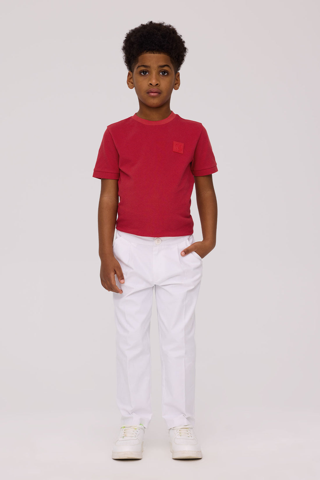 Boy White Trousers