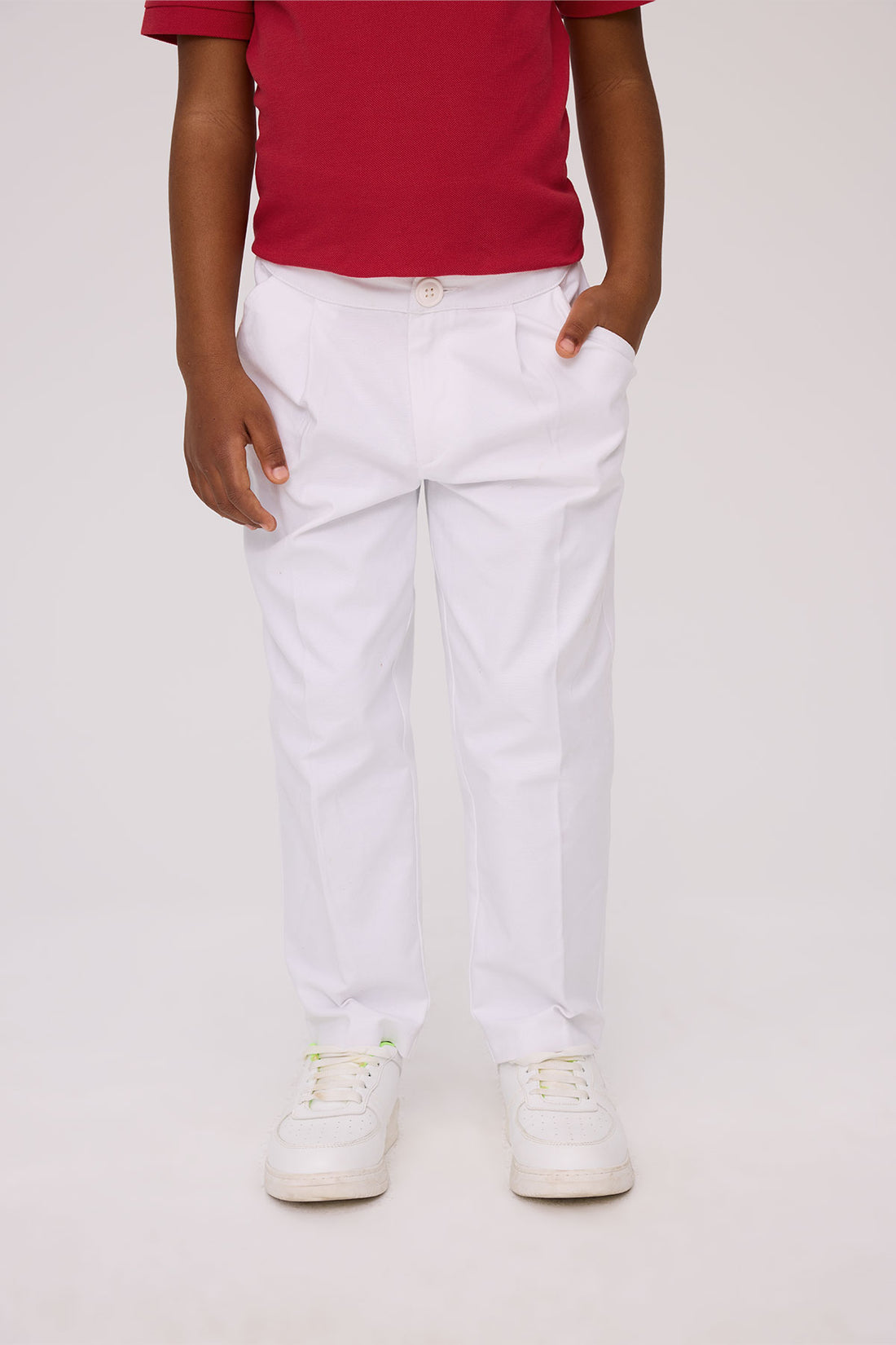 Boy White Trousers