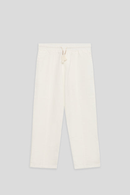 Boy White Trousers