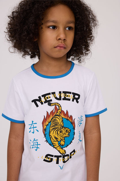 Boy White Tshirt