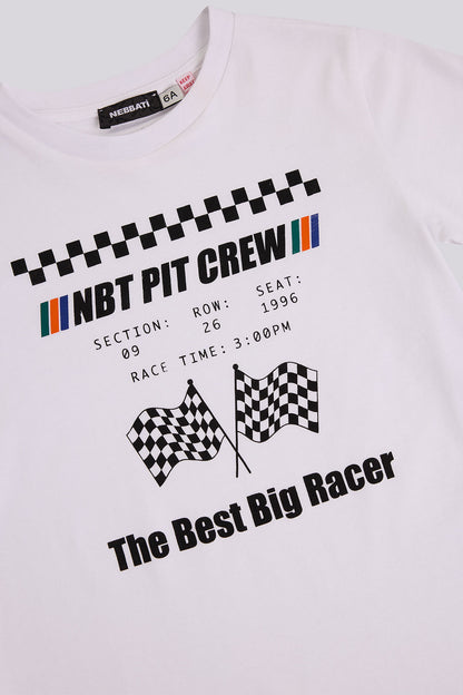 Boy White Tshirt