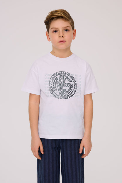 Boy White Tshirt