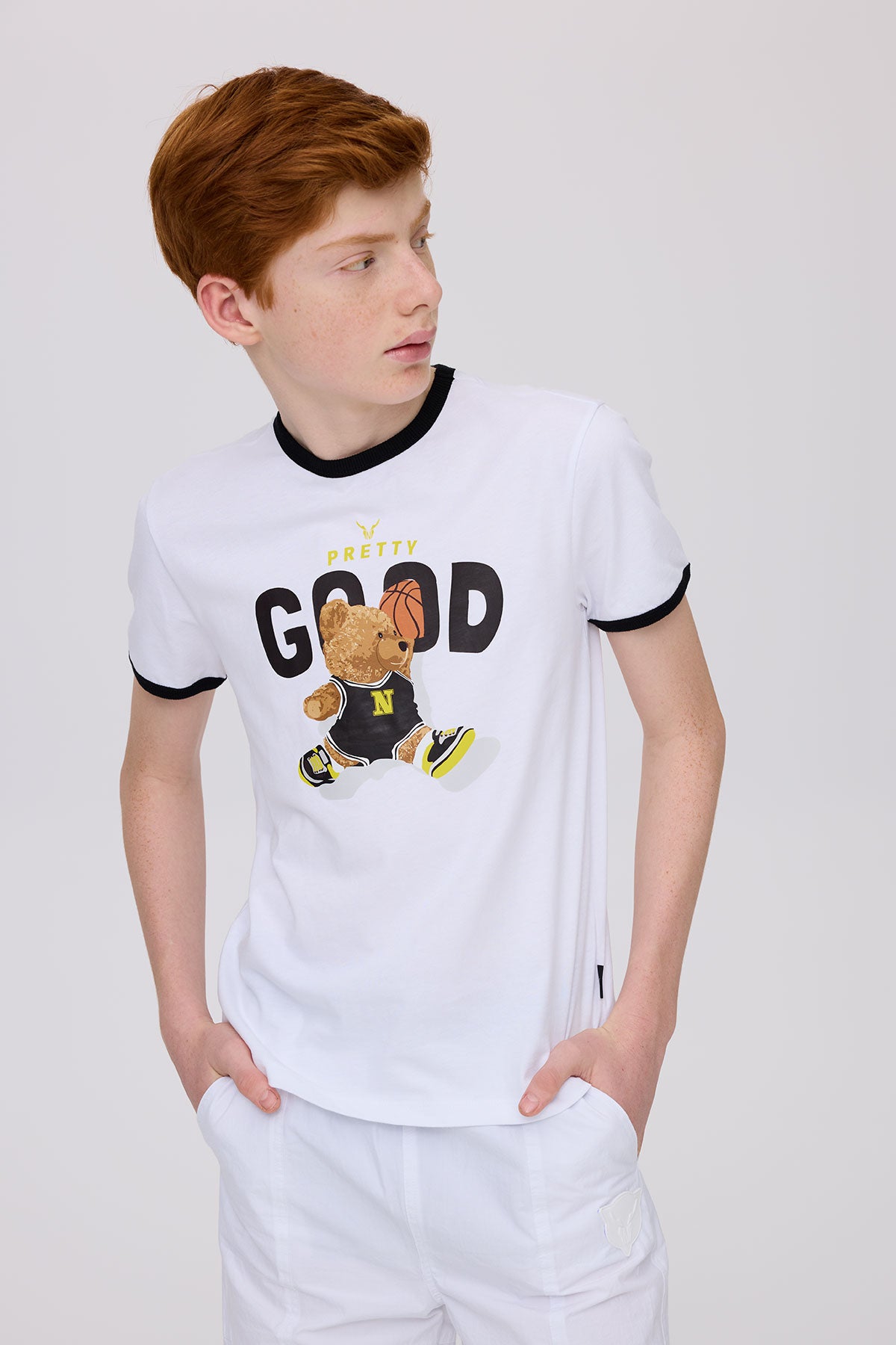 Boy White Tshirt