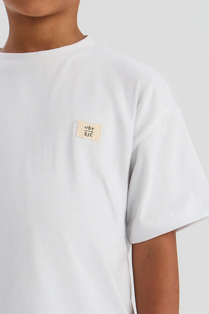 Boy White Tshirt