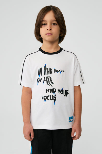Boy White Tshirt