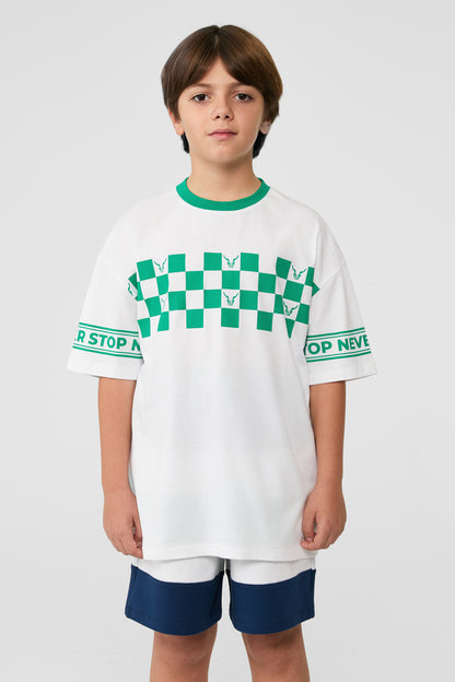 Boy White Tshirt