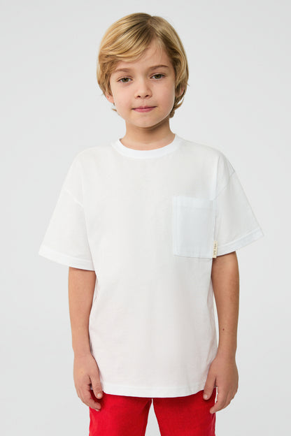 Boy White Tshirt