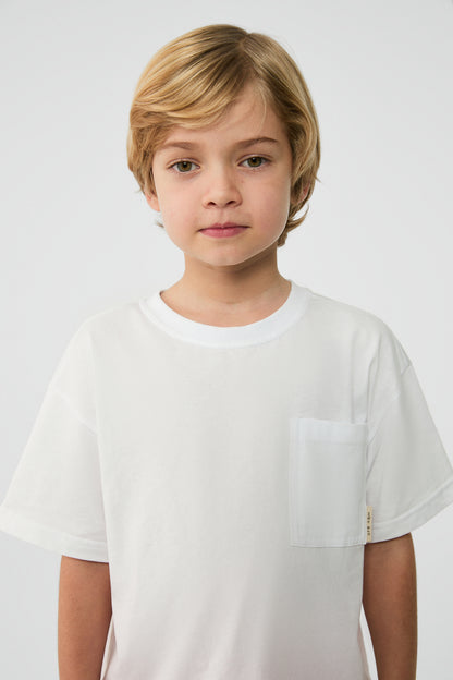 Boy White Tshirt
