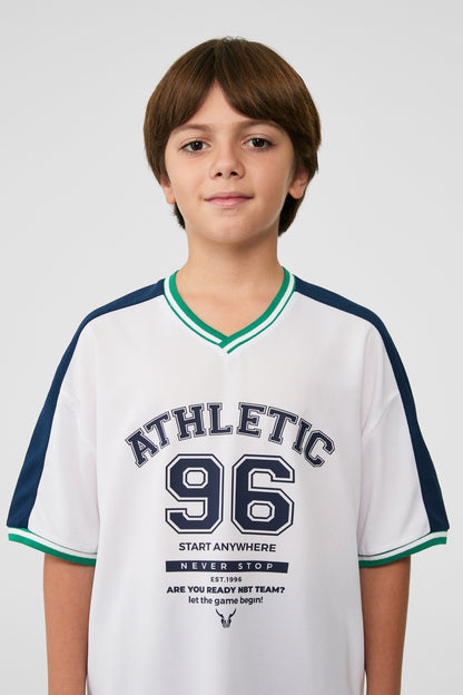 Boy White Tshirt
