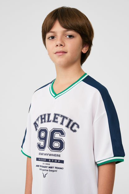 Boy White Tshirt