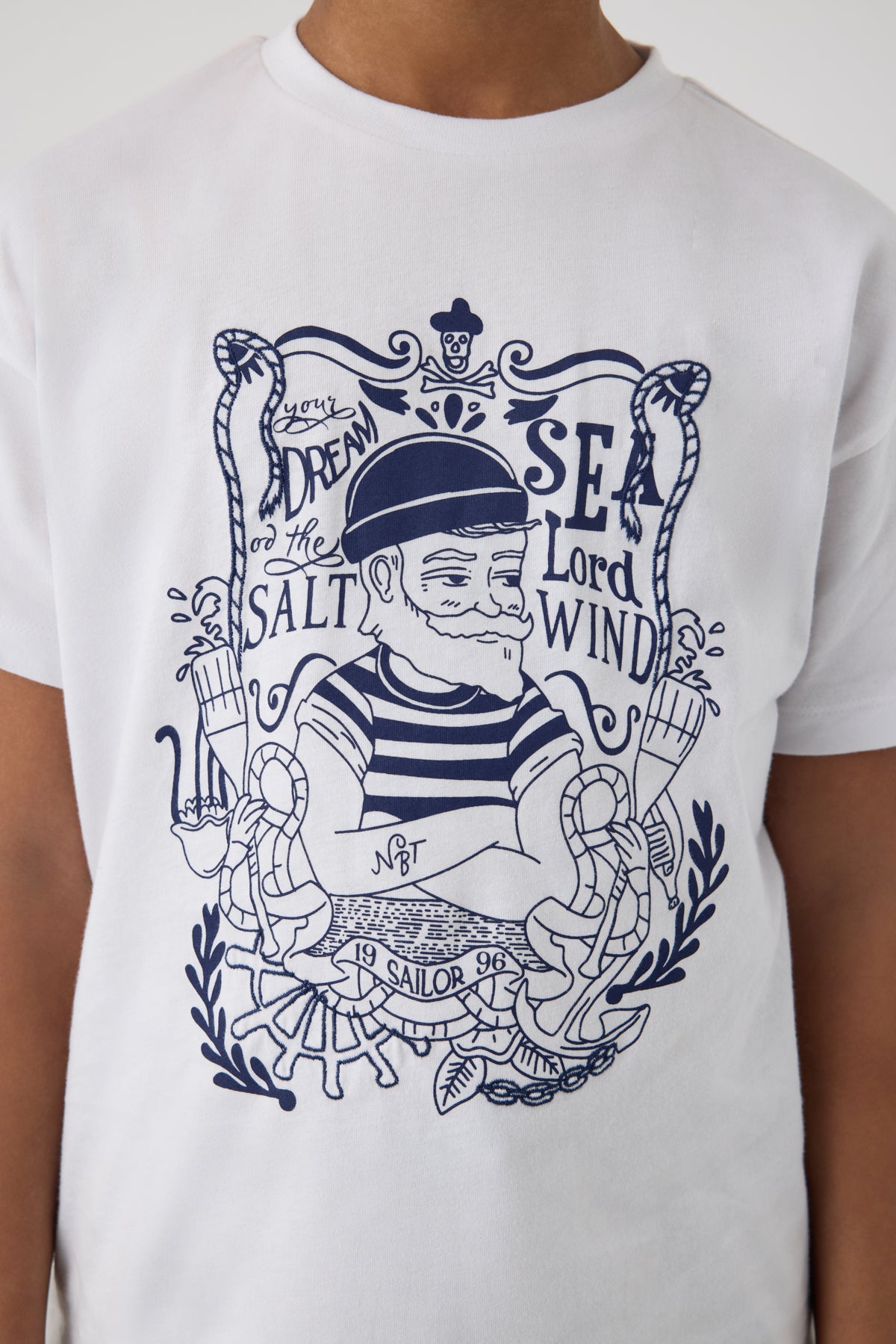 Boy White Tshirt