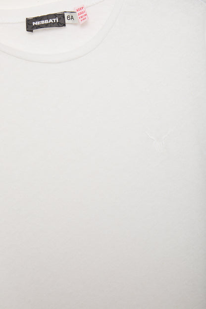 Boy White Tshirt