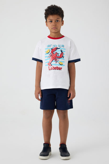 Boy White Tshirt