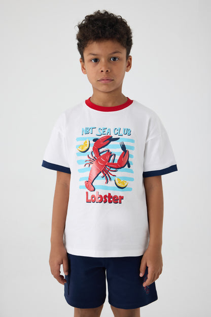 Boy White Tshirt