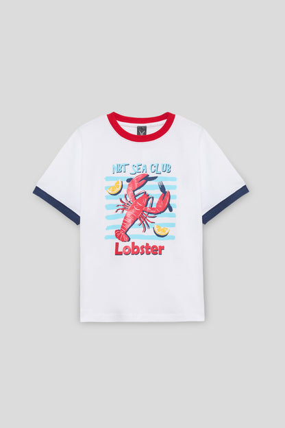 Boy White Tshirt