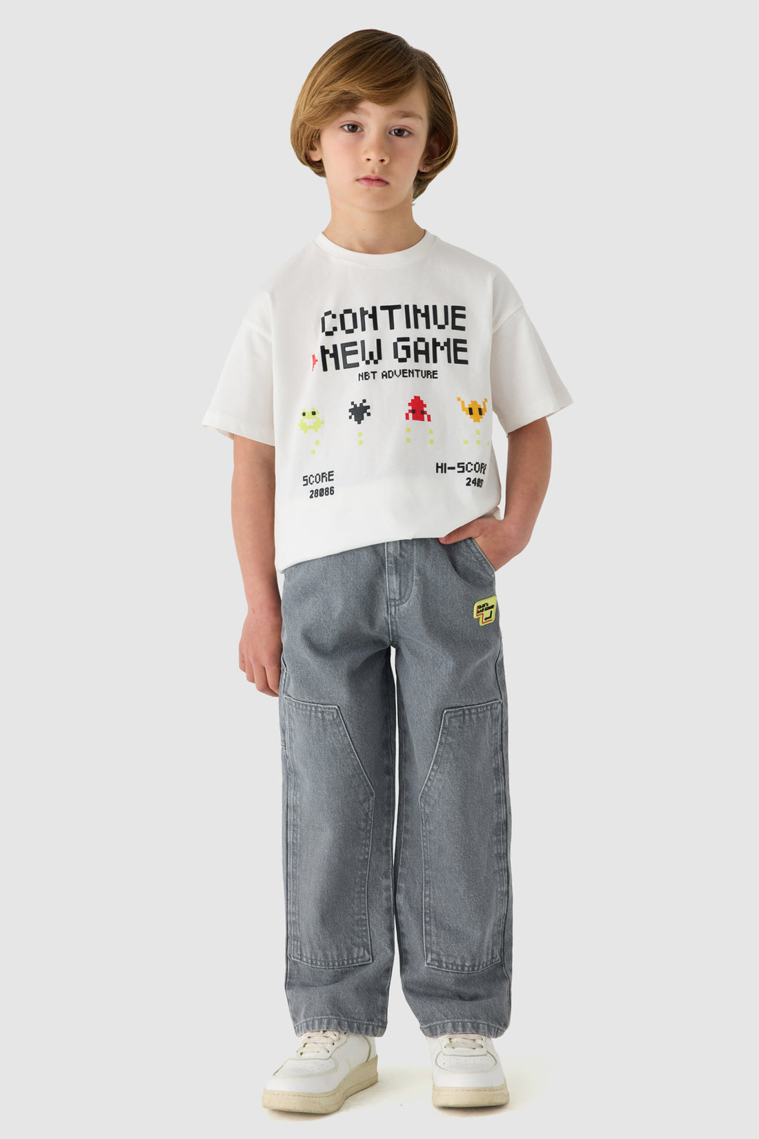 Boy White Tshirt