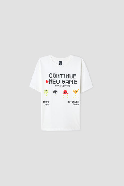 Boy White Tshirt