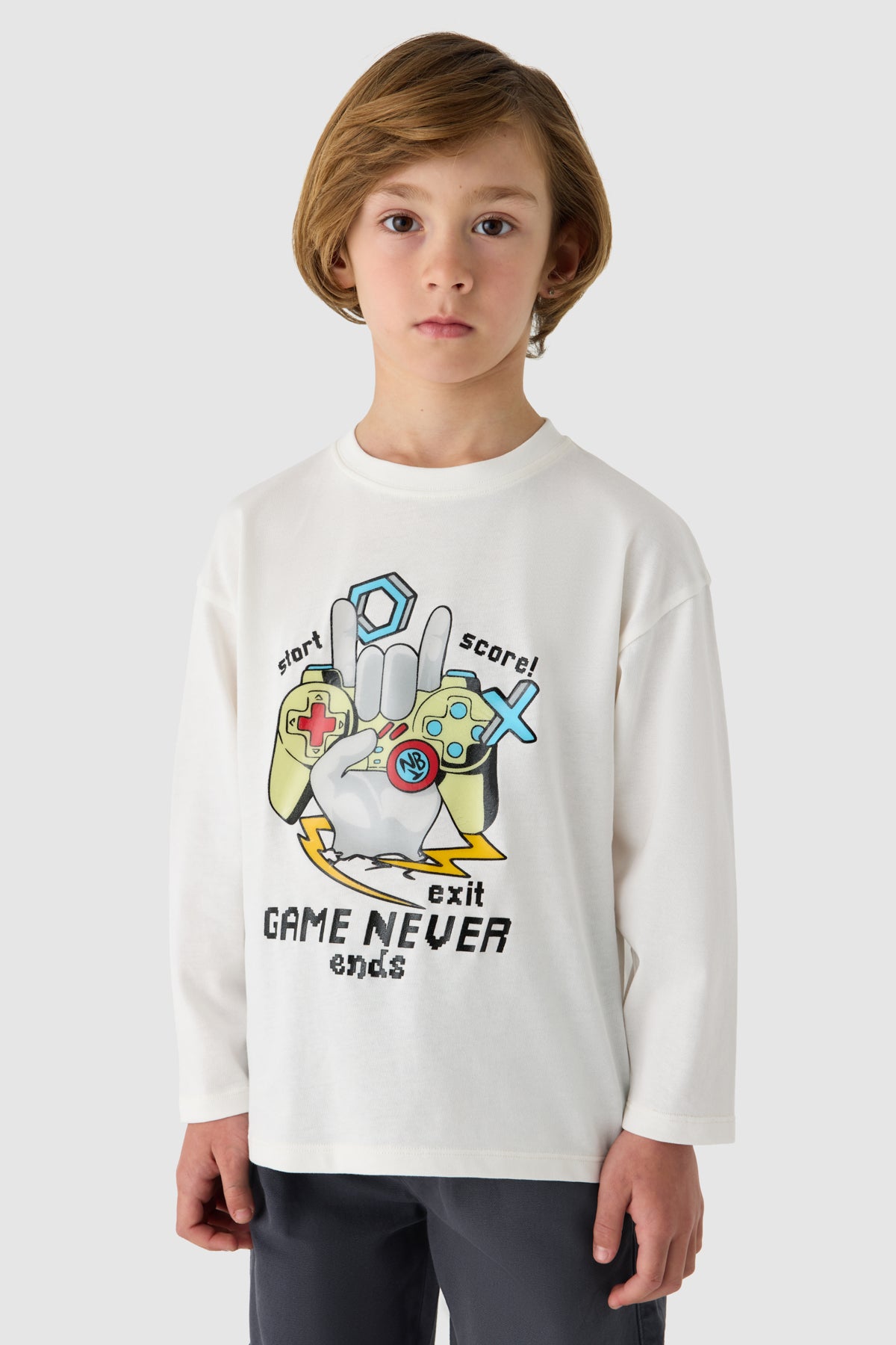 Boy White Tshirt