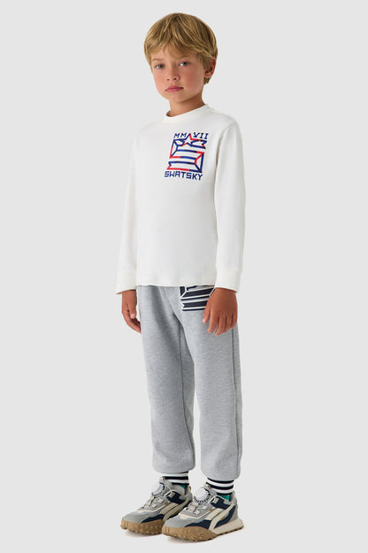 Boy White Tshirt