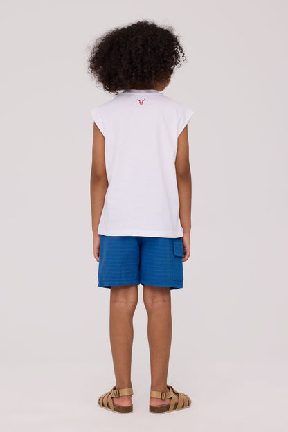 Boy White Undershirt