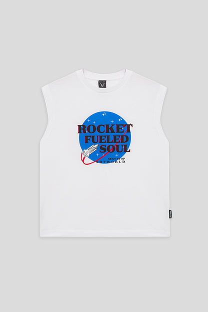 Boy White Undershirt