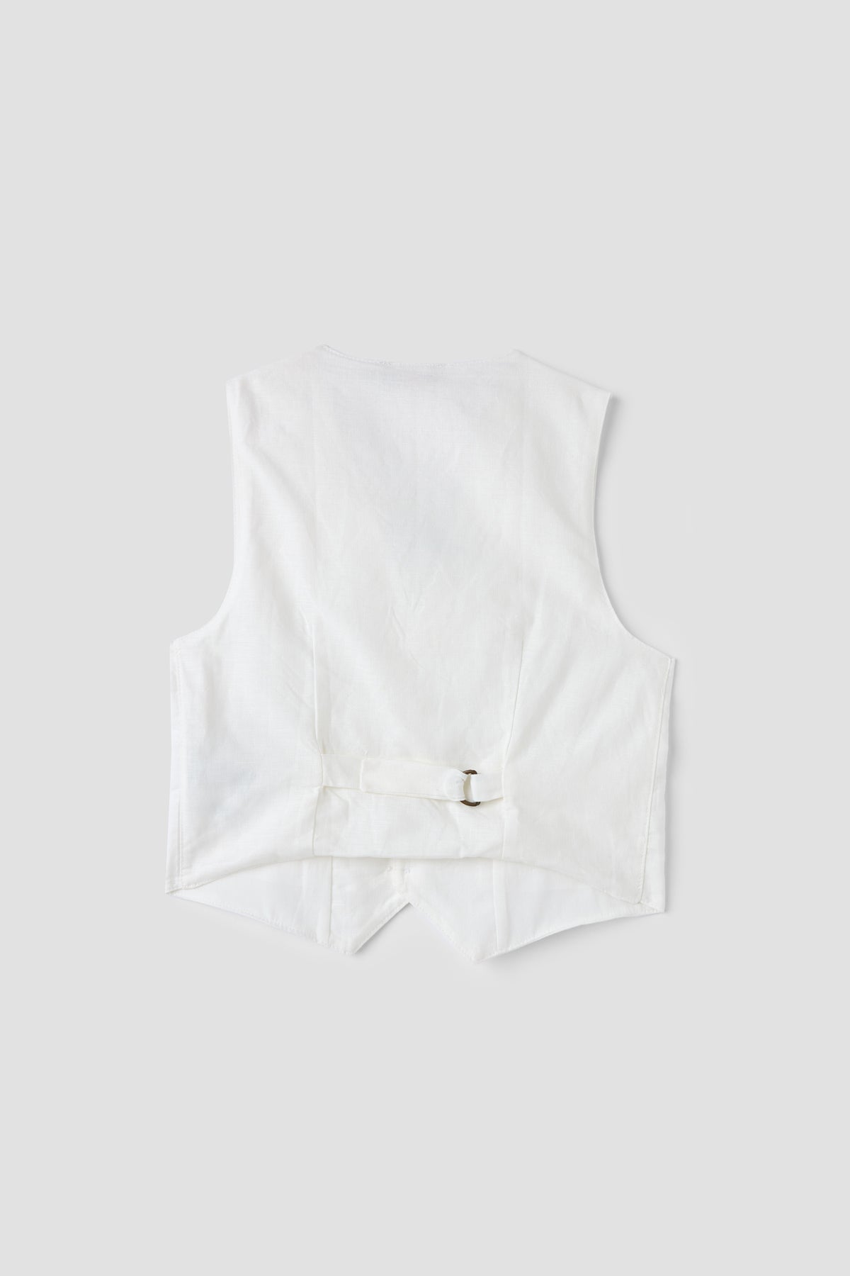 Boy White Vest