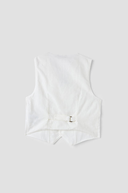 Boy White Vest