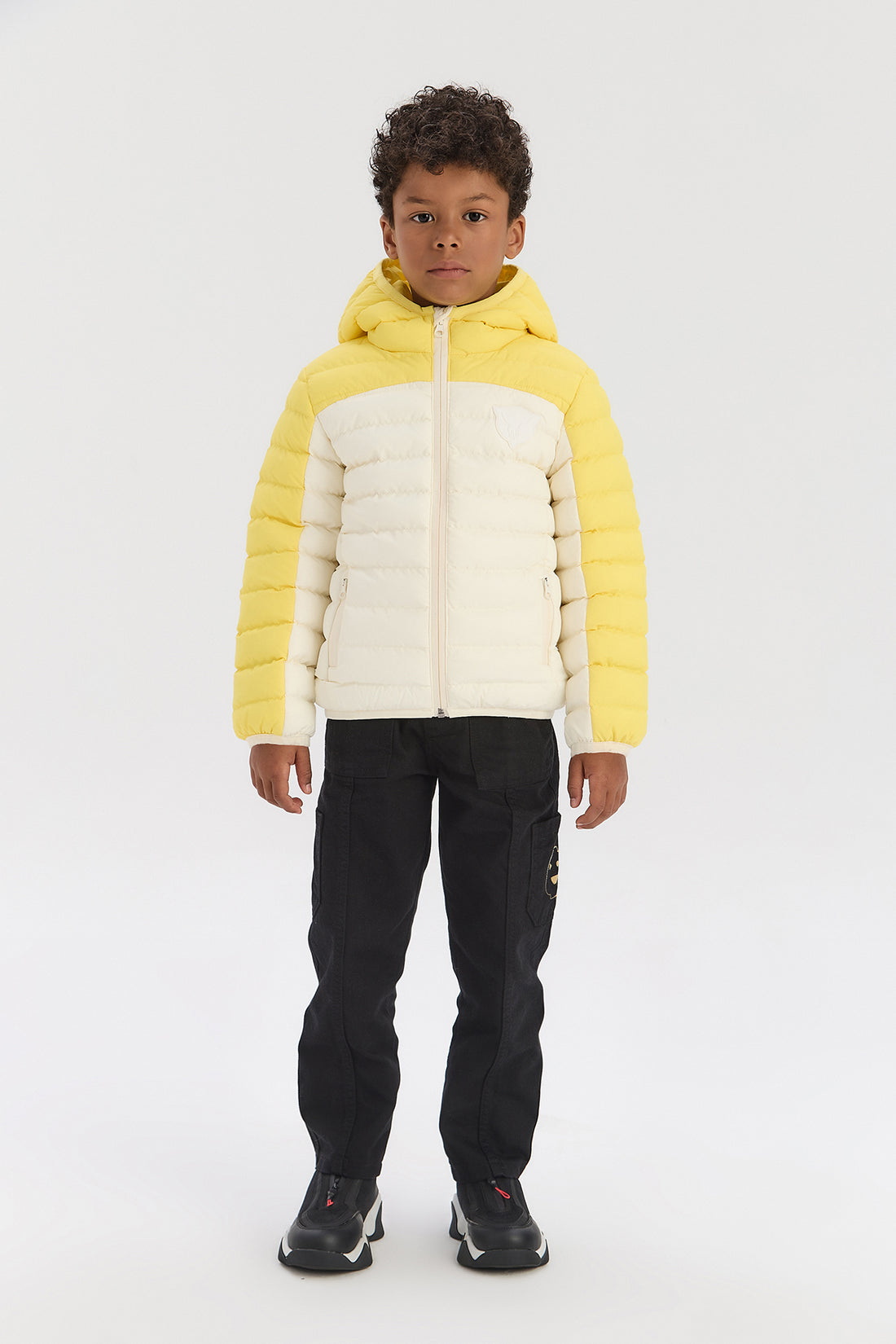 Boy Yellow Coat