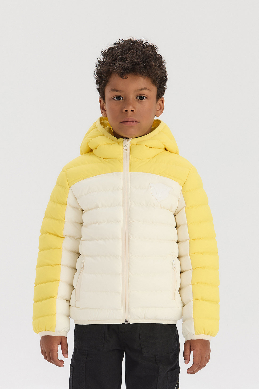 Boy Yellow Coat