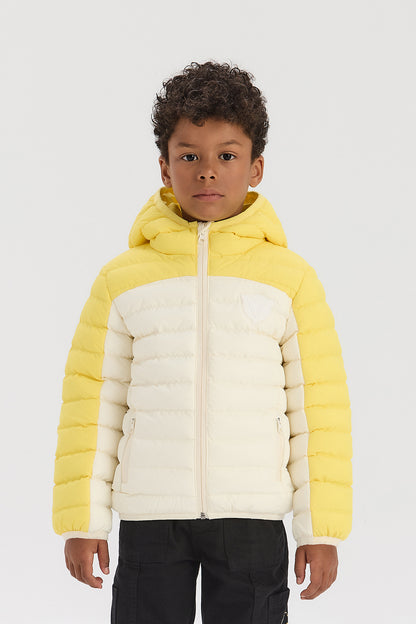 Boy Yellow Coat