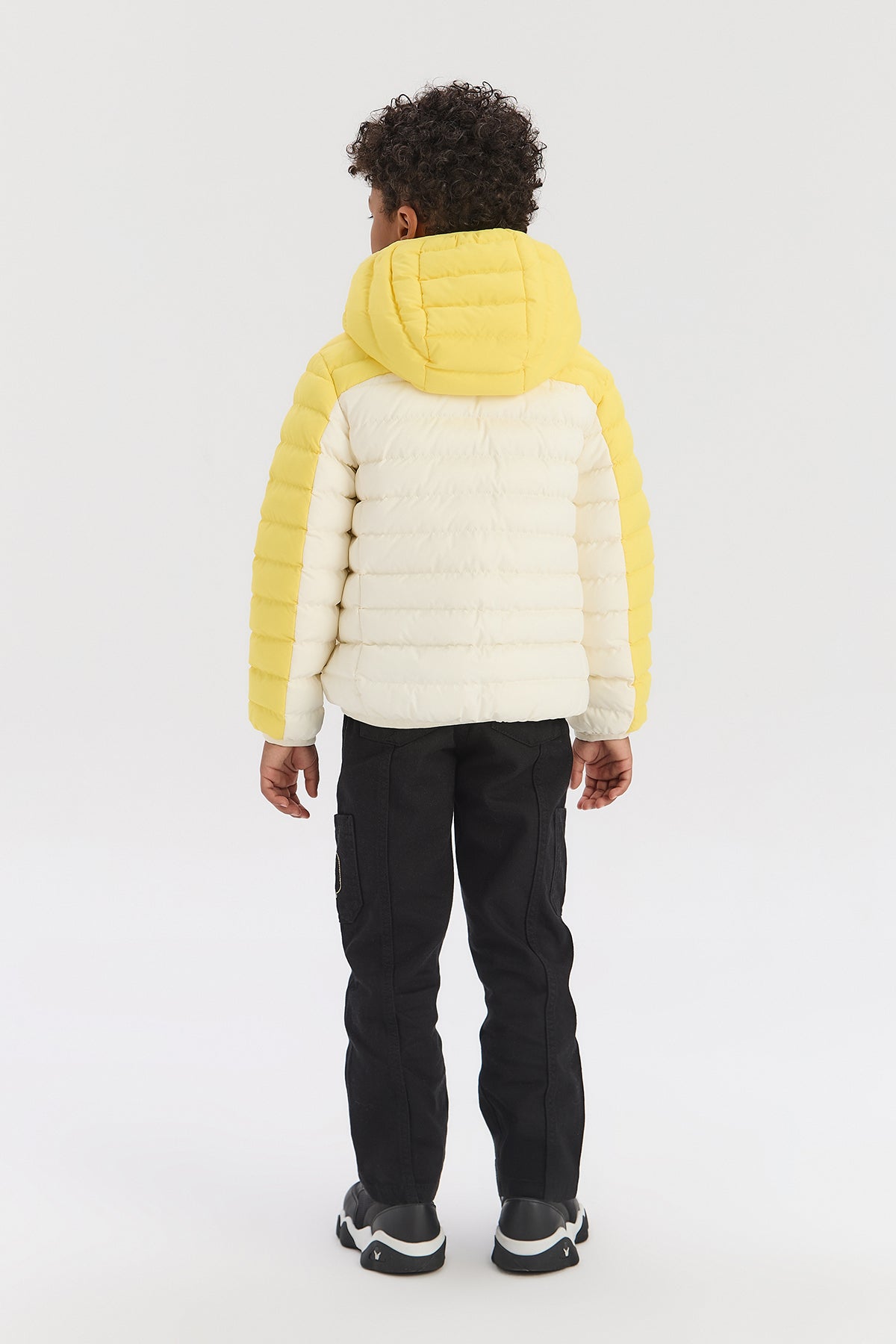Boy Yellow Coat