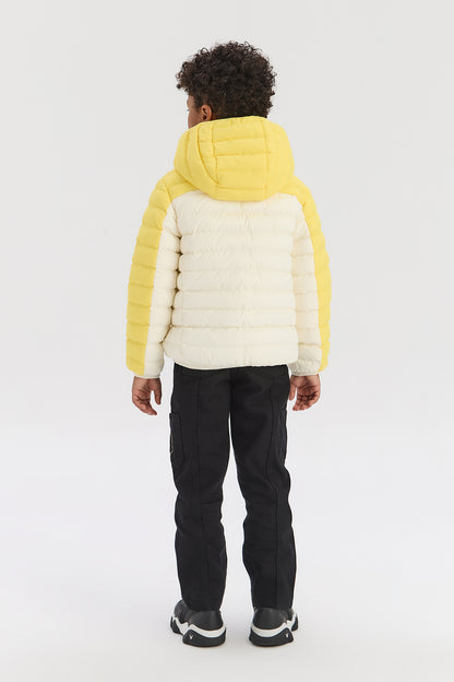 Boy Yellow Coat