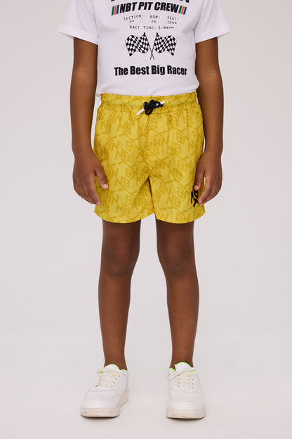Boy Yellow Shorts
