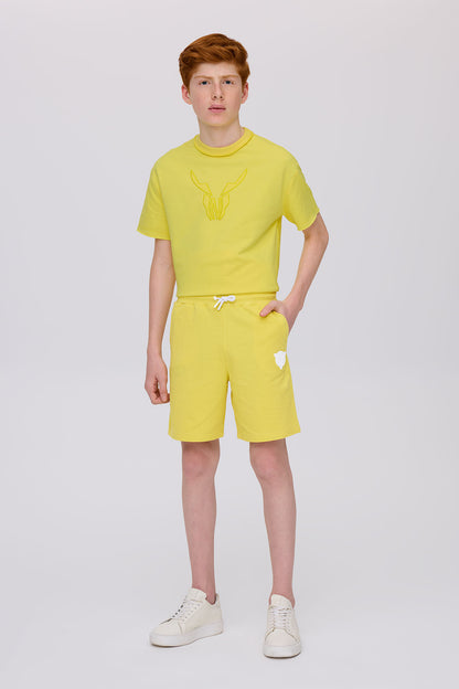 Boy Yellow Shorts