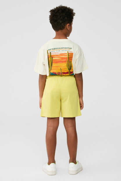 Boy Yellow Shorts