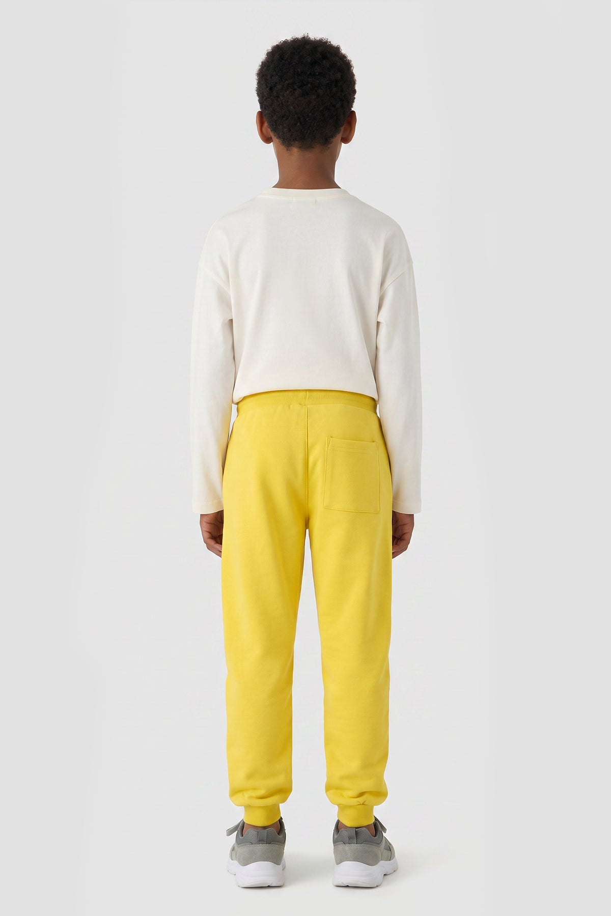 Boy Yellow Tracksuit Bottom