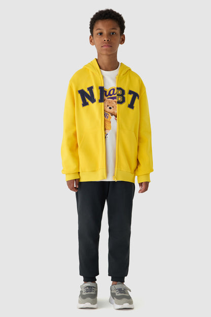Boy Yellow Tracksuit Top