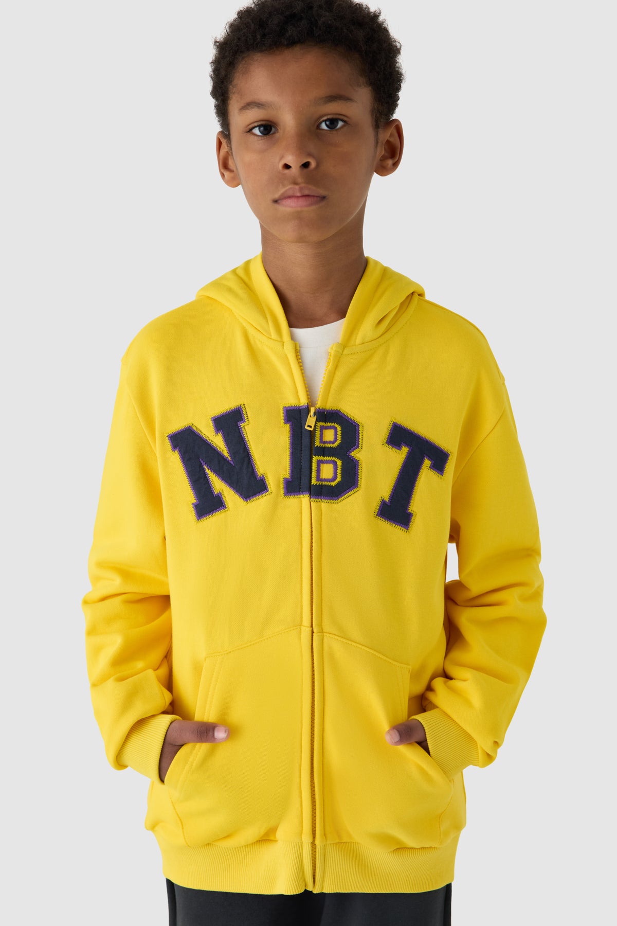 Boy Yellow Tracksuit Top