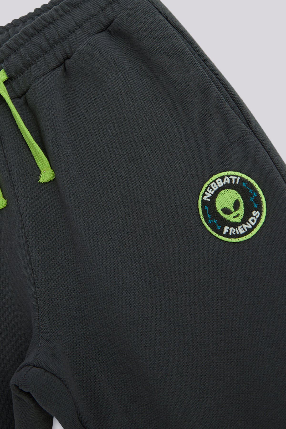 Boy Anthracite Tracksuit Bottom