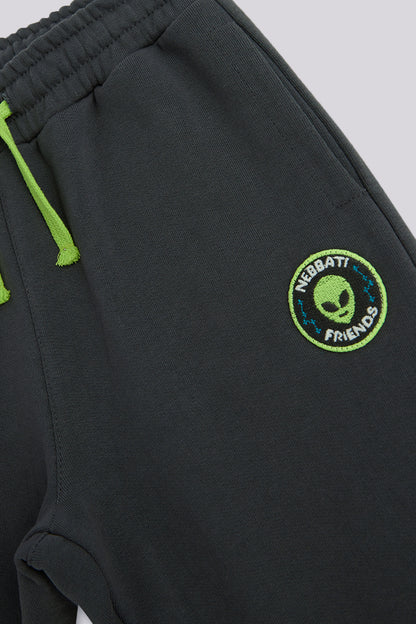 Boy Anthracite Tracksuit Bottom