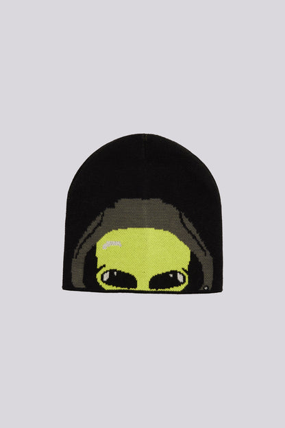 Boys Patterned Scarf and Beanie Set