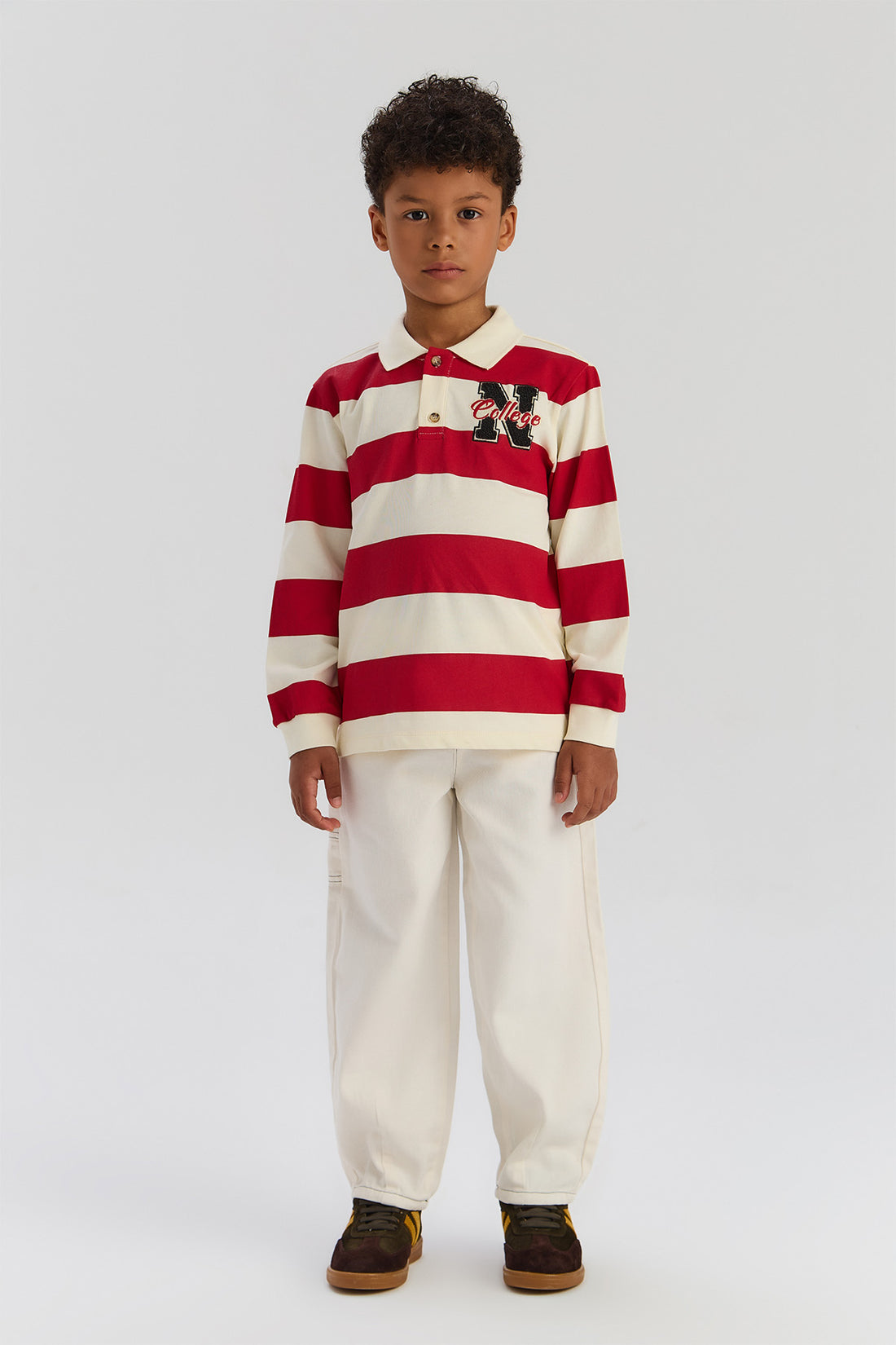 Boys Striped Sweatshirt