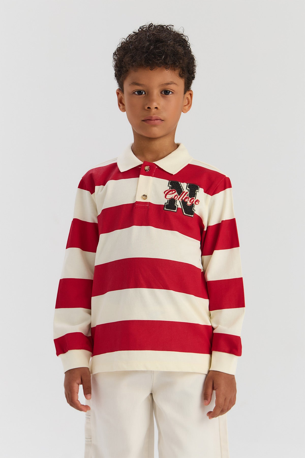 Boys Striped Sweatshirt