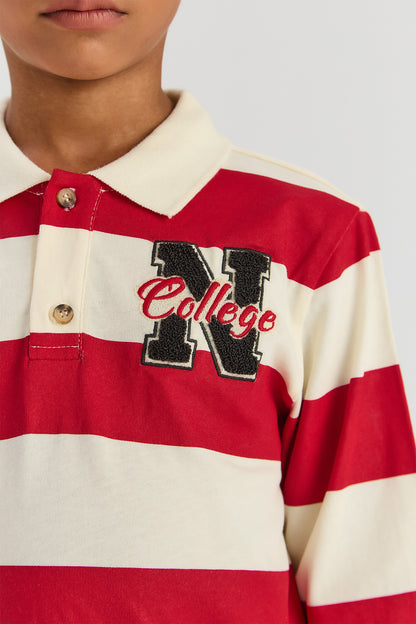 Boys Striped Sweatshirt