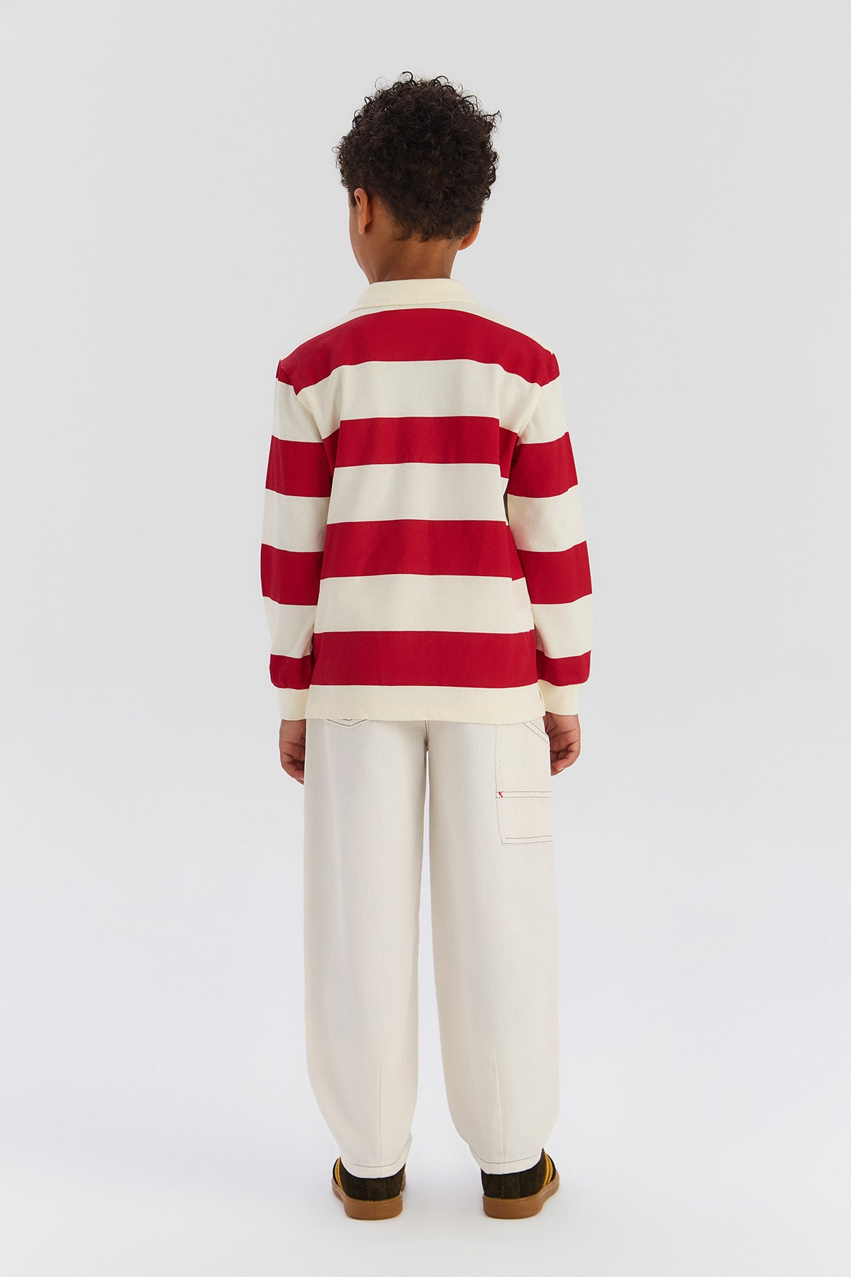 Boys Striped Sweatshirt