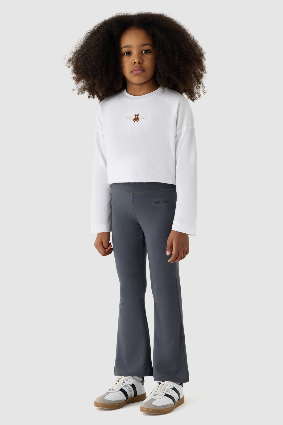 Girl Anthracite Tights